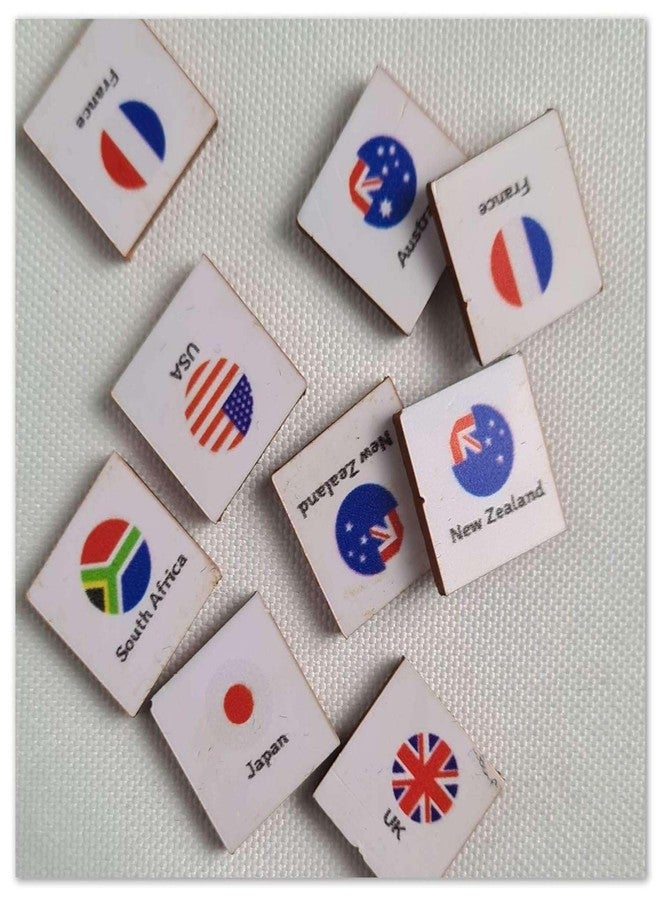 iLearnNGrow Countries Currency Animals & Flags Wooden Sudoku Board Game | Logic Puzzle for Kids 6+ Teens Adults | Montessori Learning Toy | Made in India - Image 4